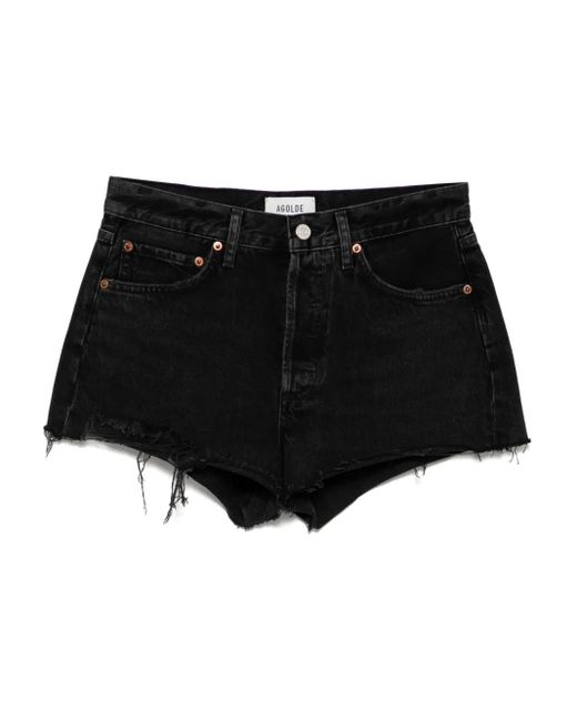 Agolde Parker ショートパンツ Black