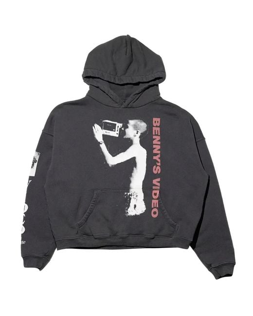 Enfants Riches Deprimes Black Benny's Video Graphic Hoodie for men