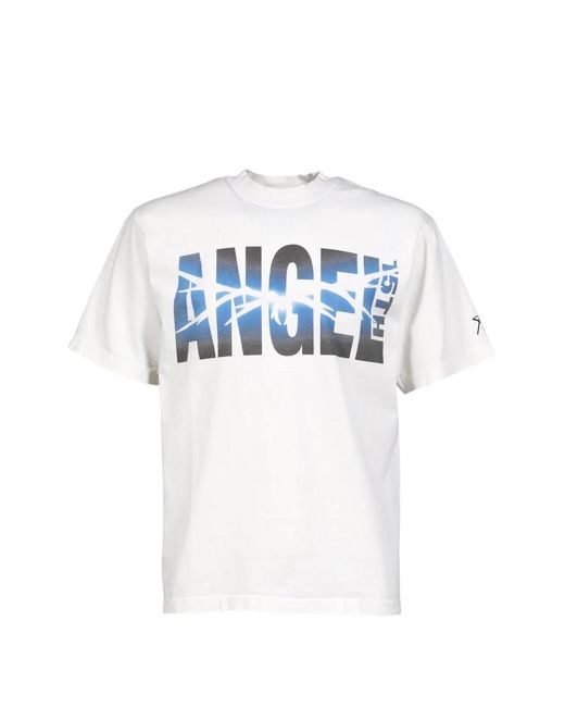 EVANGELI0N 95 White Graphic-Print T-Shirt for men