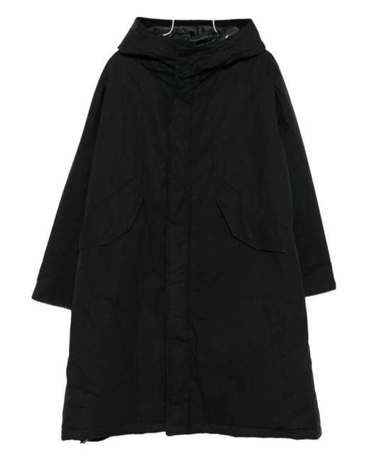 メンズ sunflower パーカーコート Black