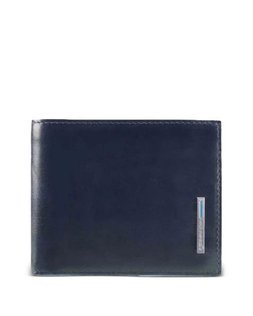 Piquadro Blue Leather Wallet