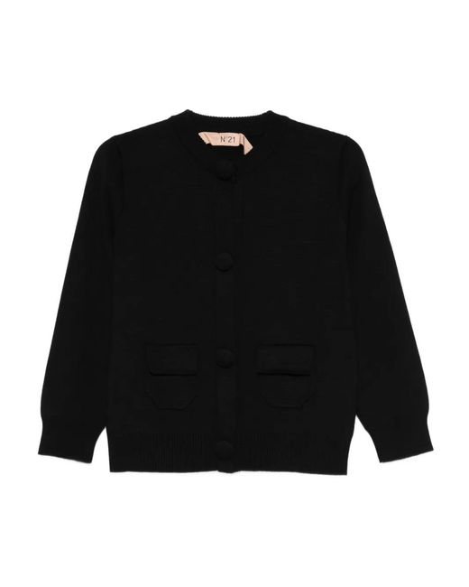 N°21 Black Button-Up Cardigan