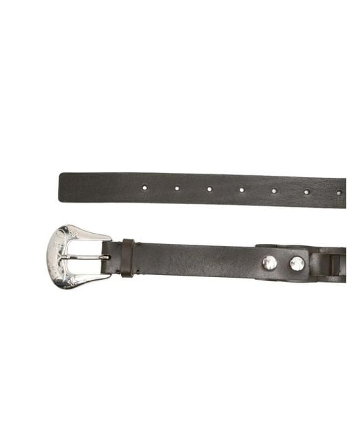 NAMACHEKO Braided-Design Belt in Gray for Men | Lyst