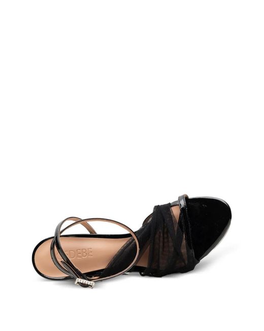 Gedebe Black Melody Platform Sandals