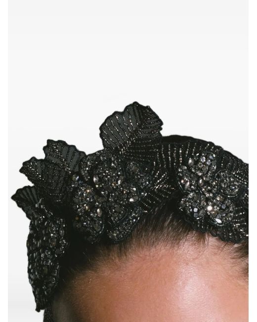 Jennifer Behr White Casablanca Floral Headband