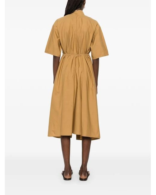 Lemaire Metallic Reversible Tube Dress