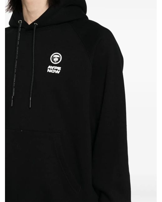 Aape By A Bathing Ape Hoodie Mit Logo-Patch in Black für Herren