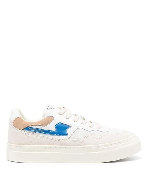 Stepney Workers Club Blue Pearl S-Strike Low Top Sneakers for men