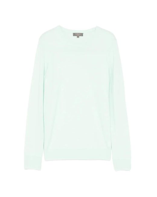 N.Peal Cashmere White Evie Jumper