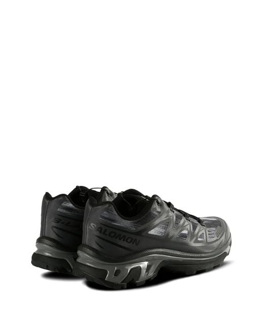 Salomon Black Xt-6 Camo Sneakers