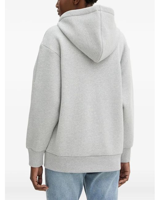 MICHAEL Michael Kors Gray Hoodie Zippé Large