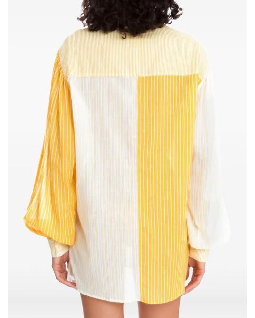 Amir Slama ロングスリーブ シャツ Yellow