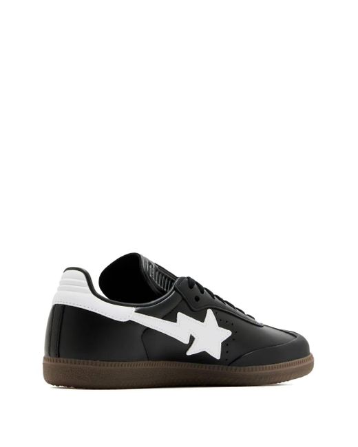 Adidas X Bape Samba Sneakers Black