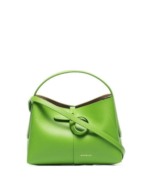 Wandler Green Ava Leather Mini Bag