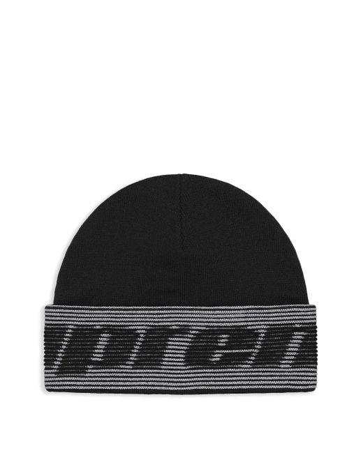 帽子 Supreme Reflective Jacquard Beanie Black Supreme Reflective Jacquard Beanie Hat in Black | Lyst