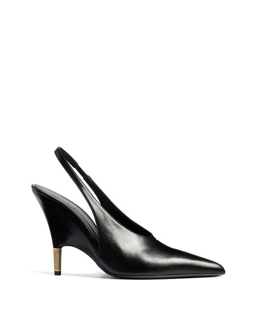 Khaite Black Bella Pumps