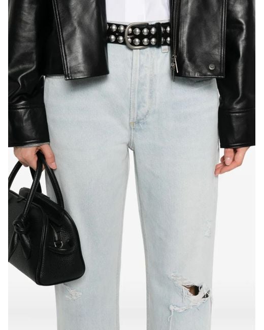 Citizens of Humanity White Distressed Jeans