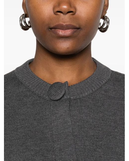 N°21 Gray Button-Up Cardigan