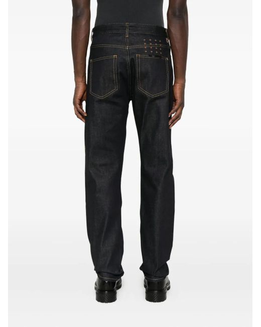 Vaqueros con costuras en contraste Ksubi de hombre de color Gray