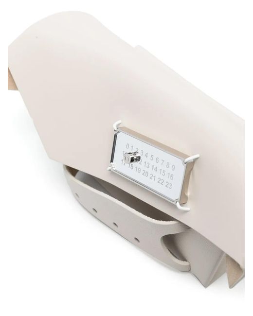 Maison Margiela White Small Snatched Shoulder Bag