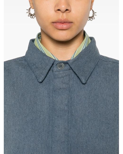 Baserange Blue Veste Indre En Jean