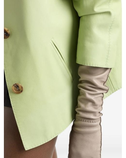 Prada Jack Van Nappa Leer in het Green