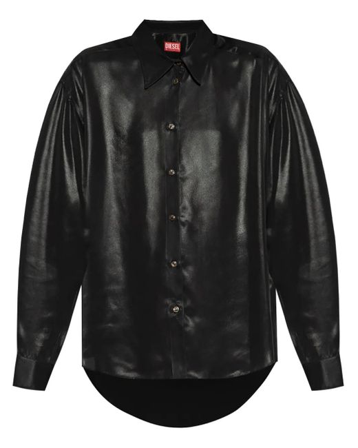 DIESEL S-simply-c-wn-q1 シャツ Black