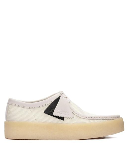 Clarks White Cup Desert Boots for men