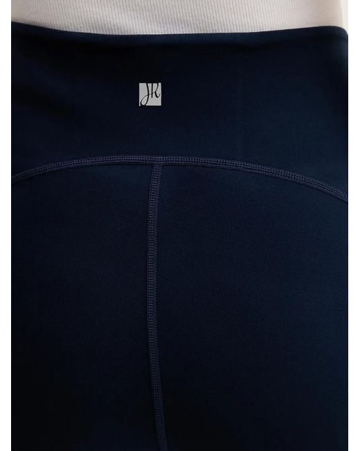 Joseph Ribkoff Blue Logo-Detail Leggings