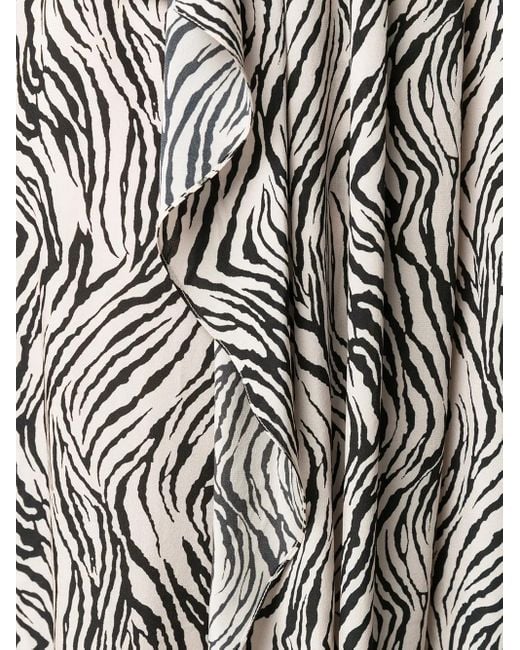 Isabel Marant Multicolor Zebra-Print Dress