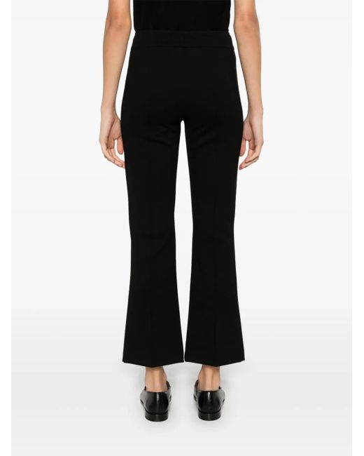 Pantalon À Coupe Évasée Blanca Vita en coloris Black