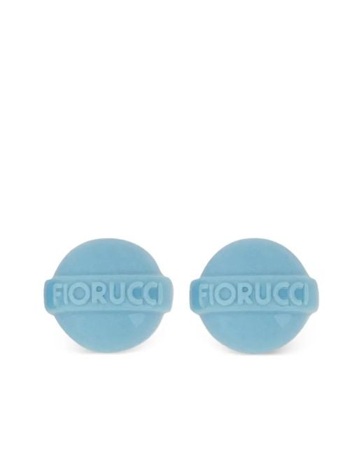 Fiorucci Blue Ohrringe Mit Logo