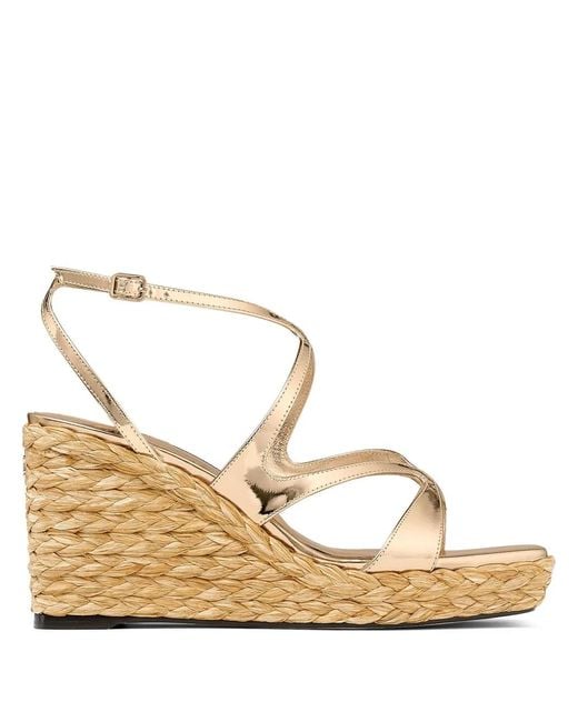 Jimmy Choo Metallic 110 Ayla Sandals