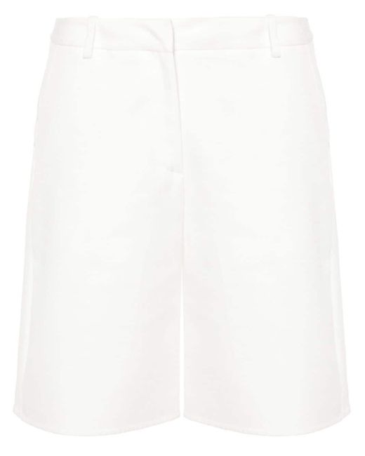 Pantalones cortos por la rodilla Valentino Garavani de color White