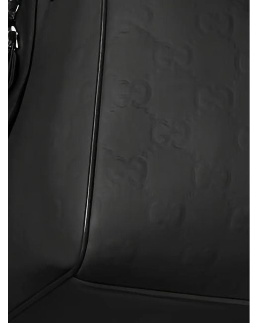 Gucci Black Medium Edge Duffle Bag for men