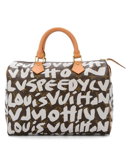 Louis Vuitton Speedy 30 Graffiti Monogram Canvas