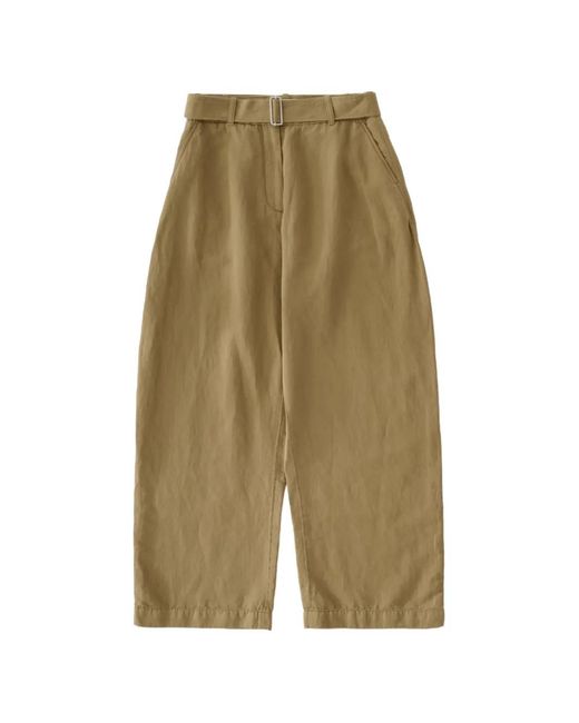 Studio Nicholson Green Chatto Belted Trousers