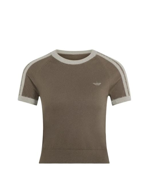 Adidas Gray Knitted Tee