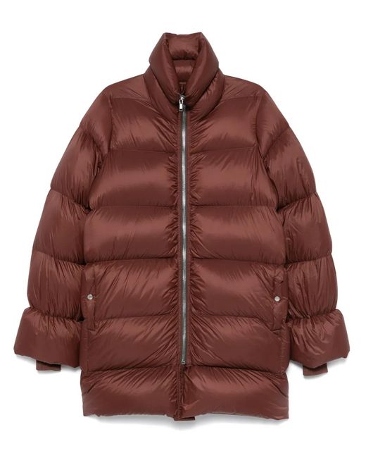 Rick Owens Brown Turtle Coat