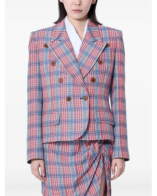 Blazer con doble botonadura Vivienne Westwood de color Red