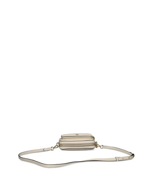Tommy Hilfiger White Sac À Bandoulière À Design Rond