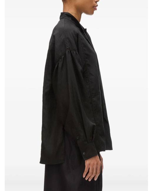 3.1 Phillip Lim Black Poplin Shirt