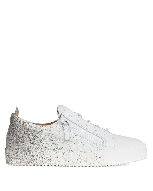 giuseppe zanotti white frankie