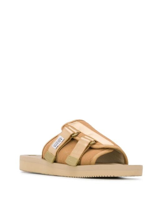 Suicoke Natural Double-Strap Slides for men