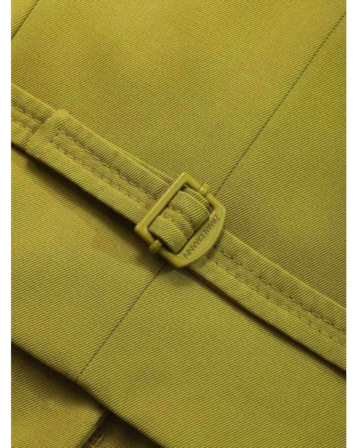 Zimmermann Green Pocket Button Waistcoat