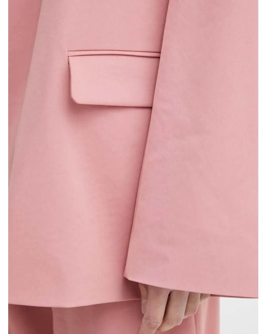 Drykorn Pink Open-Front Blazer