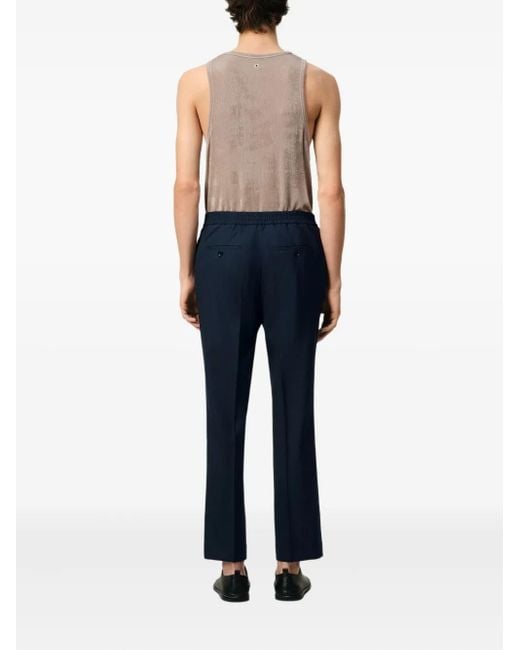AMI Blue Trousers for men
