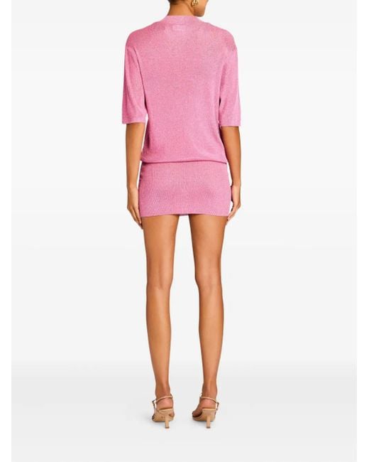SER.O.YA Pink Rae Mini Dress