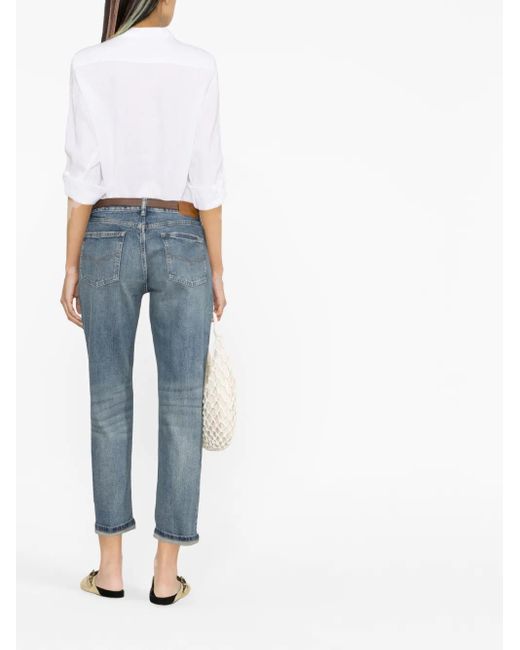 Ralph Lauren White Button-Up Poplin Shirt