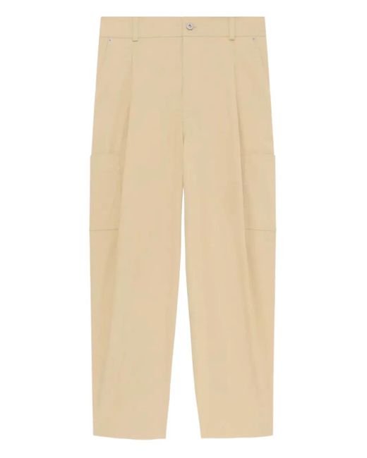 Drole de Monsieur Natural Straight-Leg Cargo Trousers for men